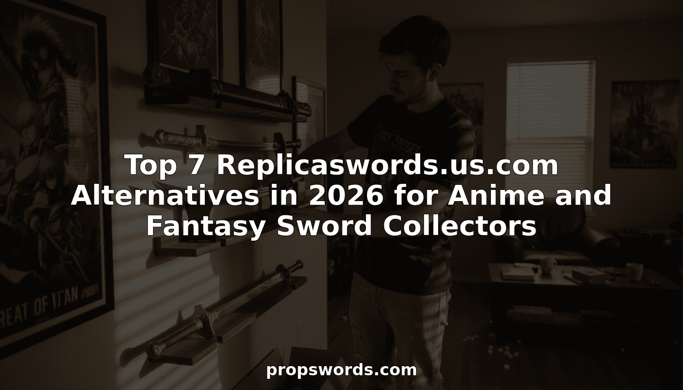Top 7 Replicaswords.us.com Alternatives in 2026 for Anime and Fantasy Sword Collectors