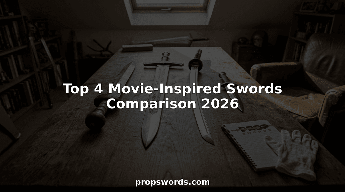 Top 4 Movie-Inspired Swords Comparison 2026